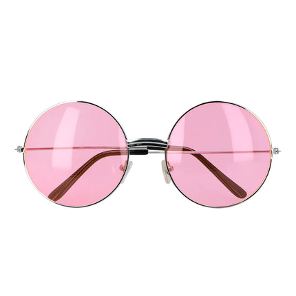 Lunettes hippies roses
