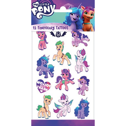 Tatouages Mon Petit Poney 12pcs