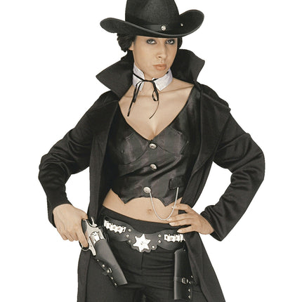 Holster noir Cowboy Double