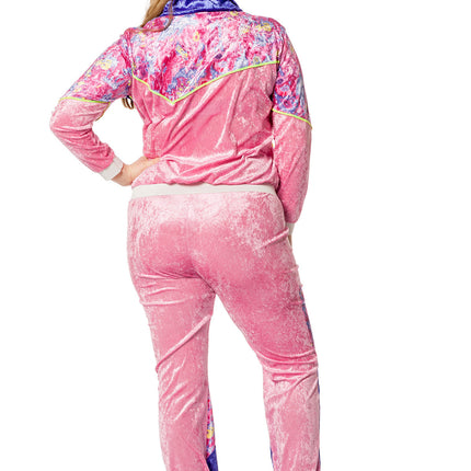 Tracksuit 80s Velvet Ladies