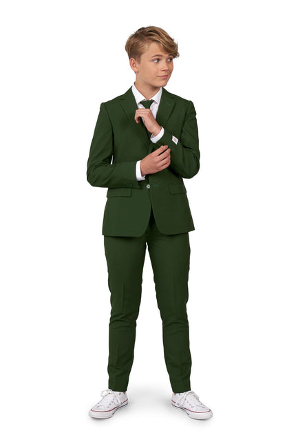 Costume vert foncé Garçon Ado <tc>OppoSuits</tc>