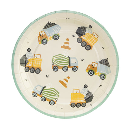Panneaux Véhicules de construction 18cm 6pcs