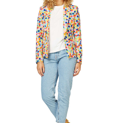 Party Confetti Blazer Ladies <tc>OppoSuits</tc>