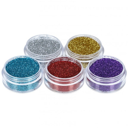 Set de tatouage à paillettes colorées 5pcs