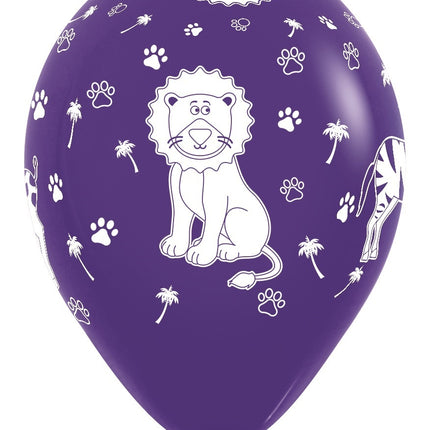 Ballons Jungle Animals Fashion Mix 30cm 25pcs