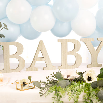 Lettres en bois Baby
