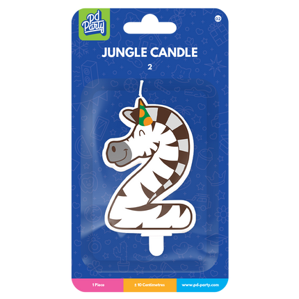 Bougie Zebra 2 ans Zebra