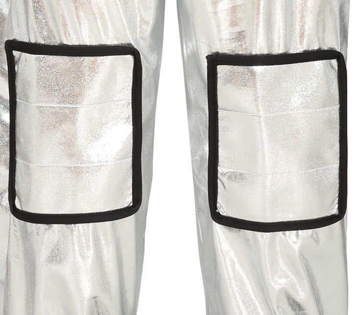 Costume d'astronaute Garçon d'argent