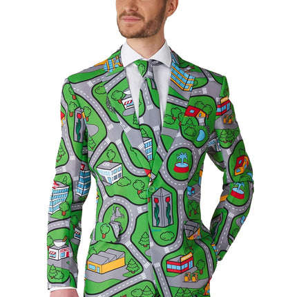 Tapis de jeu Hommes en costume vert <tc>Suitmeister</tc>