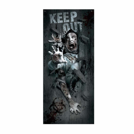 Décoration murale Halloween Zombie 180cm