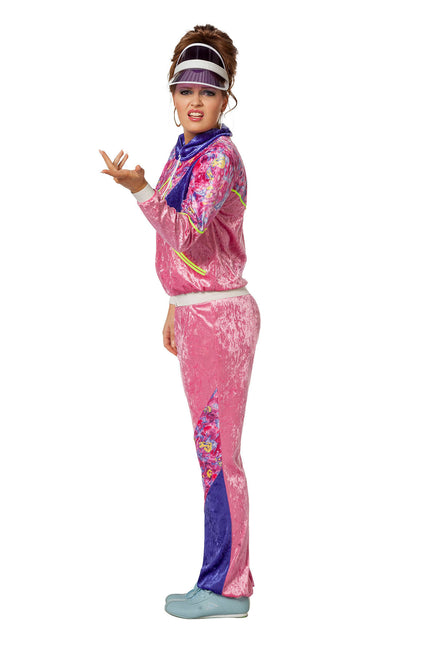 Tracksuit 80s Velvet Ladies