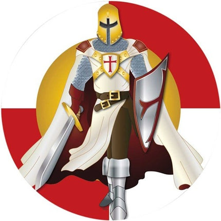 Assiettes de chevalier 23cm 8pcs