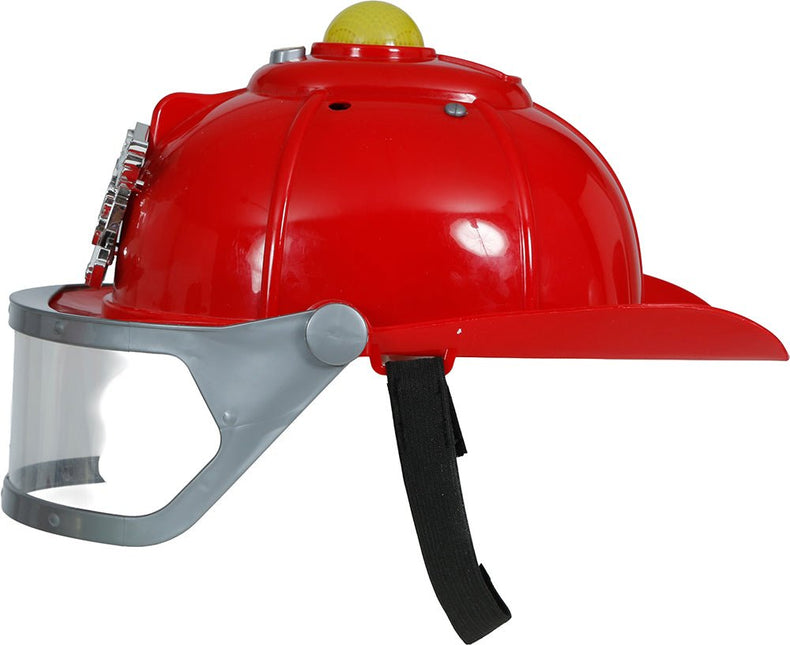 Firefighter helmet with siren and light, adult van Fiestas Guirca koop je bij Partywinkel