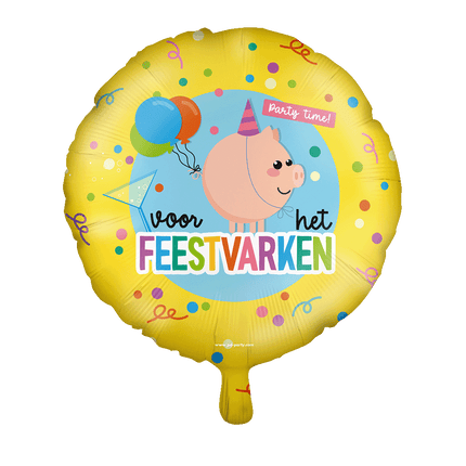 Ballon de baudruche - Cochon de fête