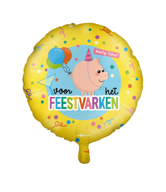 Ballon de baudruche - Cochon de fête