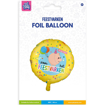 Ballon de baudruche - Cochon de fête