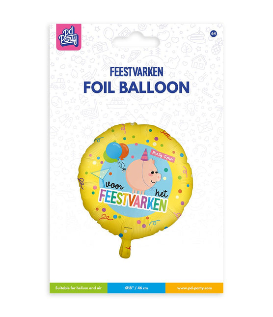 Ballon de baudruche - Cochon de fête