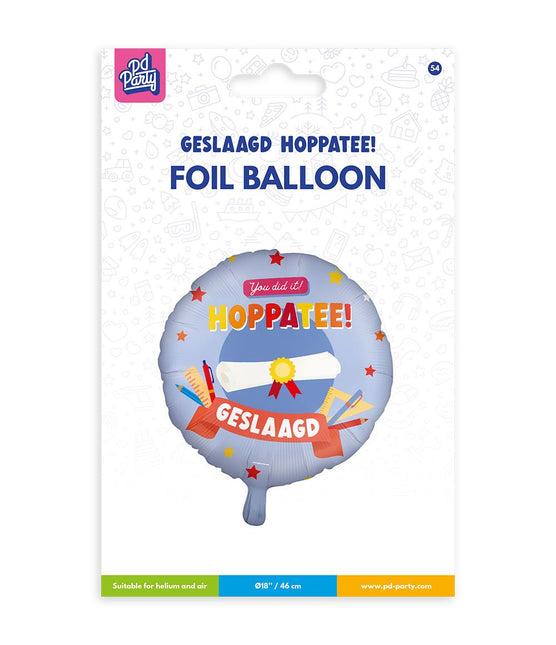 Ballon de baudruche en papier d'aluminium - Passé hoppatee !