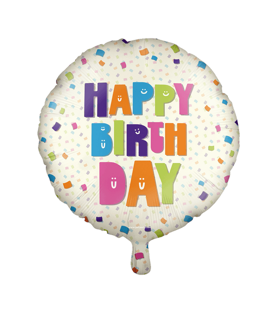 Ballon de baudruche - Joyeux anniversaire