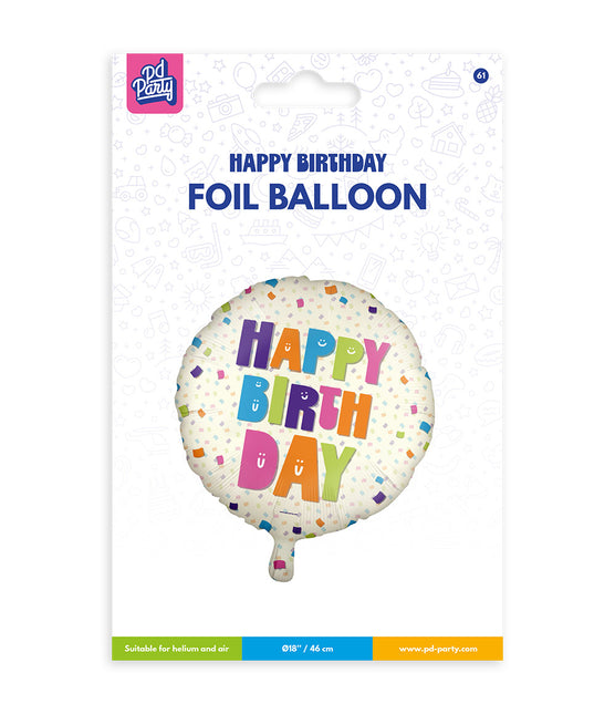 Ballon de baudruche - Joyeux anniversaire