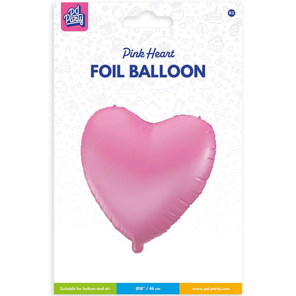 Ballon de baudruche - Coeur rose