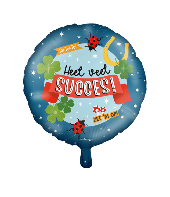 Ballon à l'hélium Bonne chance 46cm