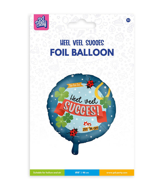 Ballon à l'hélium Bonne chance 46cm