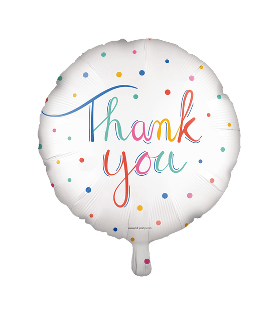Ballon de baudruche - Merci