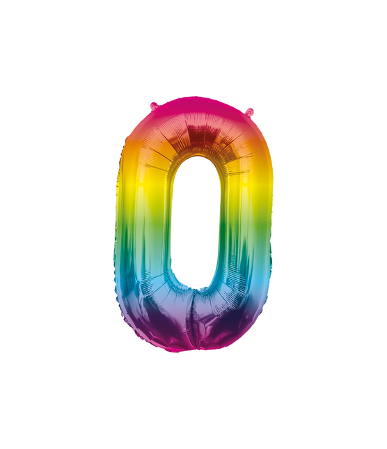 Ballon de baudruche 86cm 0 Arc-en-ciel