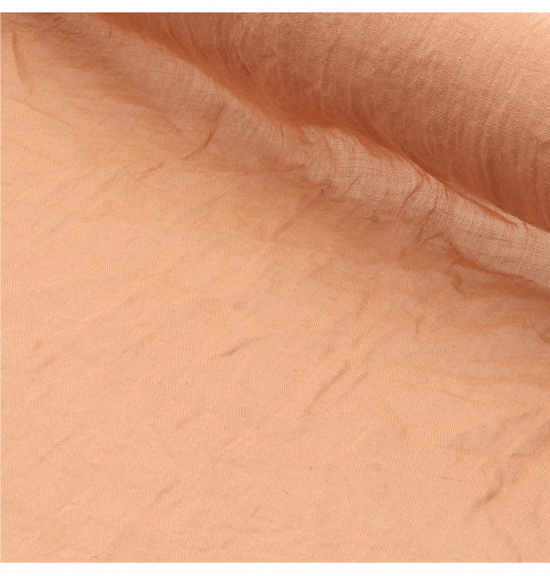 Nappe Orange Cantaloupe Chiffon 3m