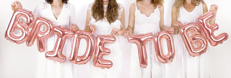 Folie Ballon Letter D Rose Goud Leeg 35cm van Partydeco koop je bij Partywinkel