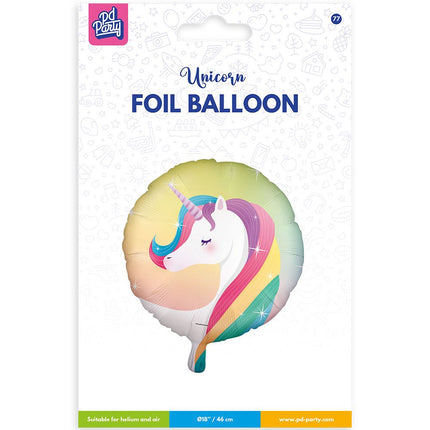 Folie ballon - Unicorn van Paper Dreams koop je bij Partywinkel