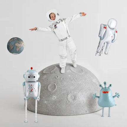 Folieballon Astronaut, 45x81 cm, mix van Partydeco koop je bij Partywinkel