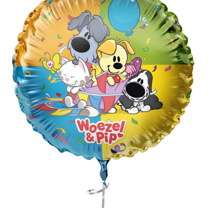 Ballon en aluminium Woezel<tamp>Pip 45 cm, vide</tamp>