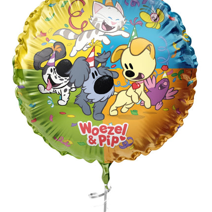 Ballon en aluminium Woezel<tamp>Pip 45 cm, vide</tamp>