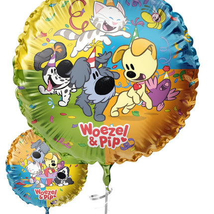 Ballon en aluminium Woezel<tamp>Pip 45 cm, vide</tamp>