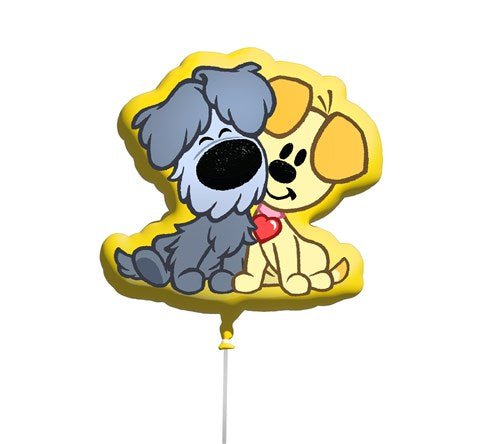 Folieballon Woezel & Pip Shape – 60 cm van Haza Witbaard koop je bij Partywinkel