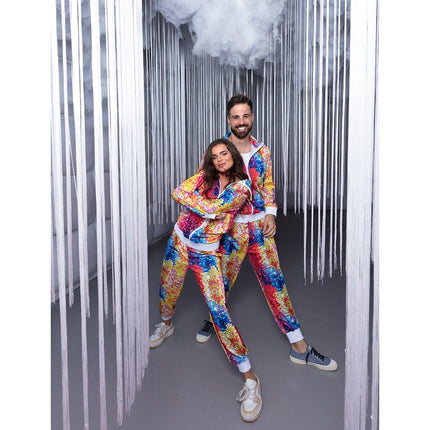 Fout Trainingspak Disco van Boland koop je bij Partywinkel