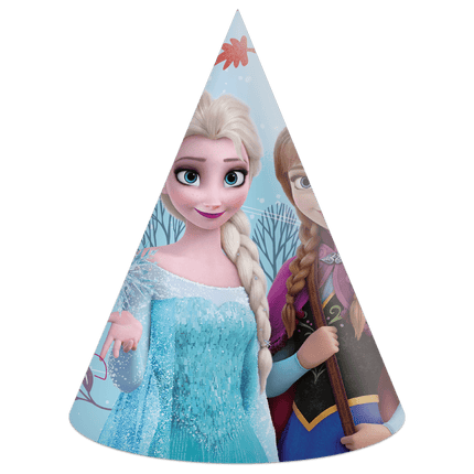 Frozen Feesthoedjes 6st van Procos koop je bij Partywinkel