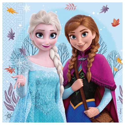 Frozen Servetten 33cm 20st van Procos koop je bij Partywinkel