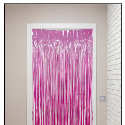 Fuchsia Deurgordijn 2m van Fiestas Guirca koop je bij Partywinkel