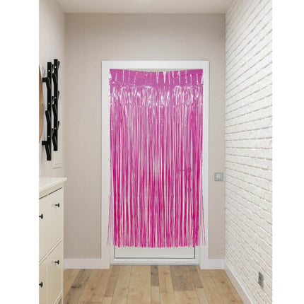 Fuchsia Deurgordijn 2m van Fiestas Guirca koop je bij Partywinkel