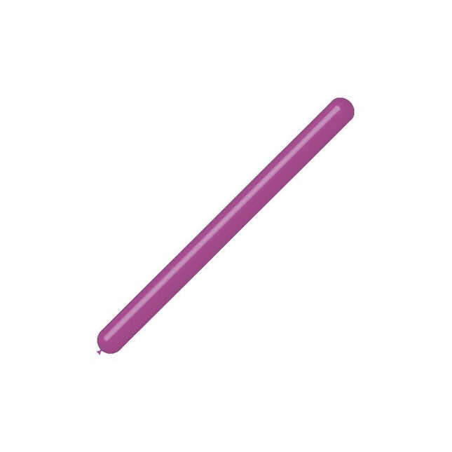 Fuchsia Modelleerballonnen 7,5cm 150cm 100st van Balloonia koop je bij Partywinkel