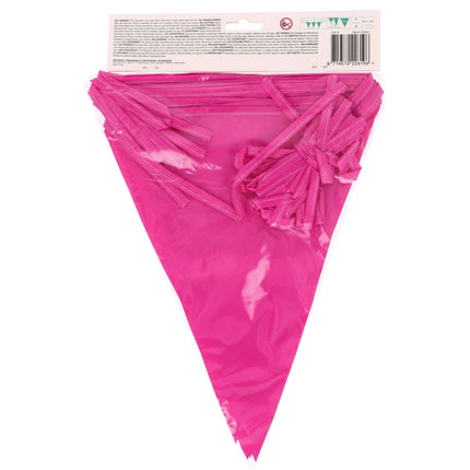 Fuchsia Vlaggenlijn 10m van Folat koop je bij Partywinkel