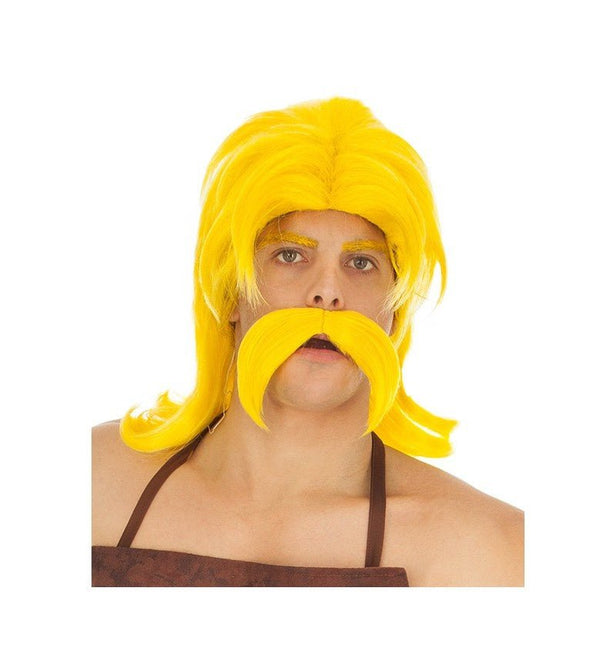 Fulliautomatix Asterix Pruik met Snor van CHAKS koop je bij Partywinkel