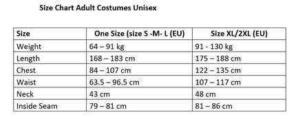 Costume d'Halloween Fantôme noir pour homme 3 pièces