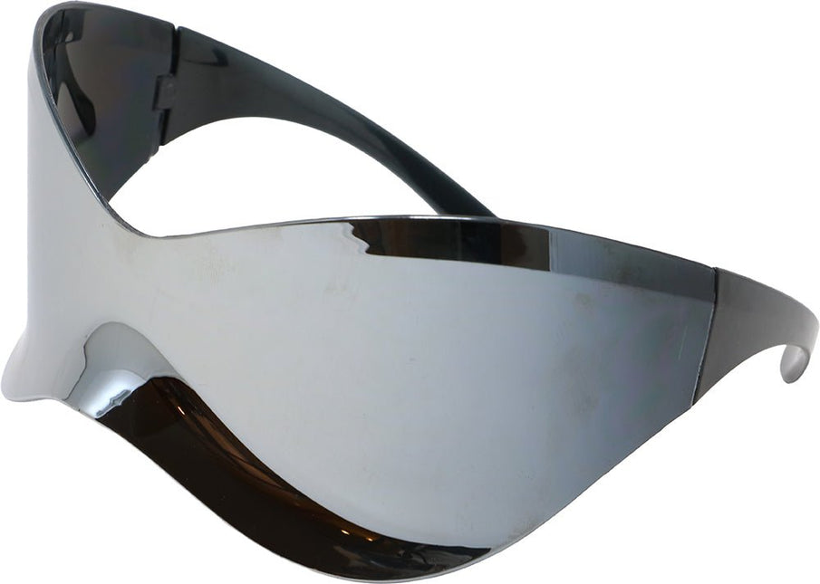 Futuristic Spiegel zonnebril van Fiestas Guirca koop je bij Partywinkel