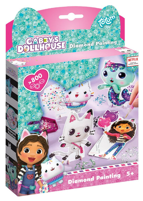 Gabby'S Dollhouse Knutselset Kaarten Maken - Partywinkel - 8714274420342