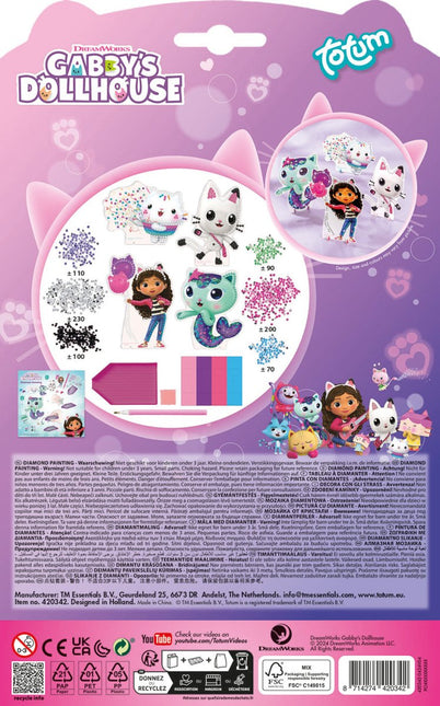 Gabby'S Dollhouse Knutselset Kaarten Maken - Partywinkel - 8714274420342