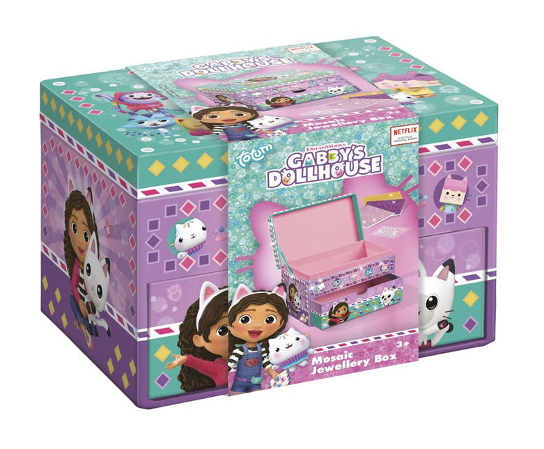 Gabby'S Dollhouse Sieraden Doosje Diy - Partywinkel - 8714274420328